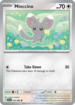 CRI 072/086 Minccino