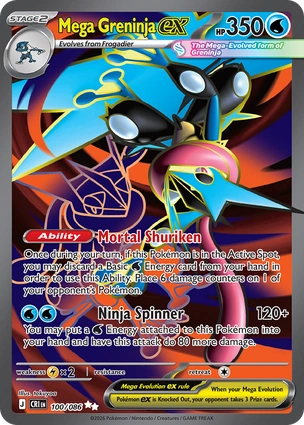 CRI 100/086 Mega Greninja ex