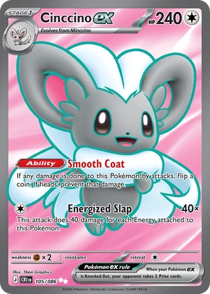 CRI 105/086 Cinccino ex