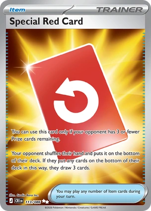 CRI 113/086 Special Red Card