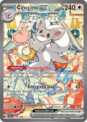 CRI 119/086 Cinccino ex
