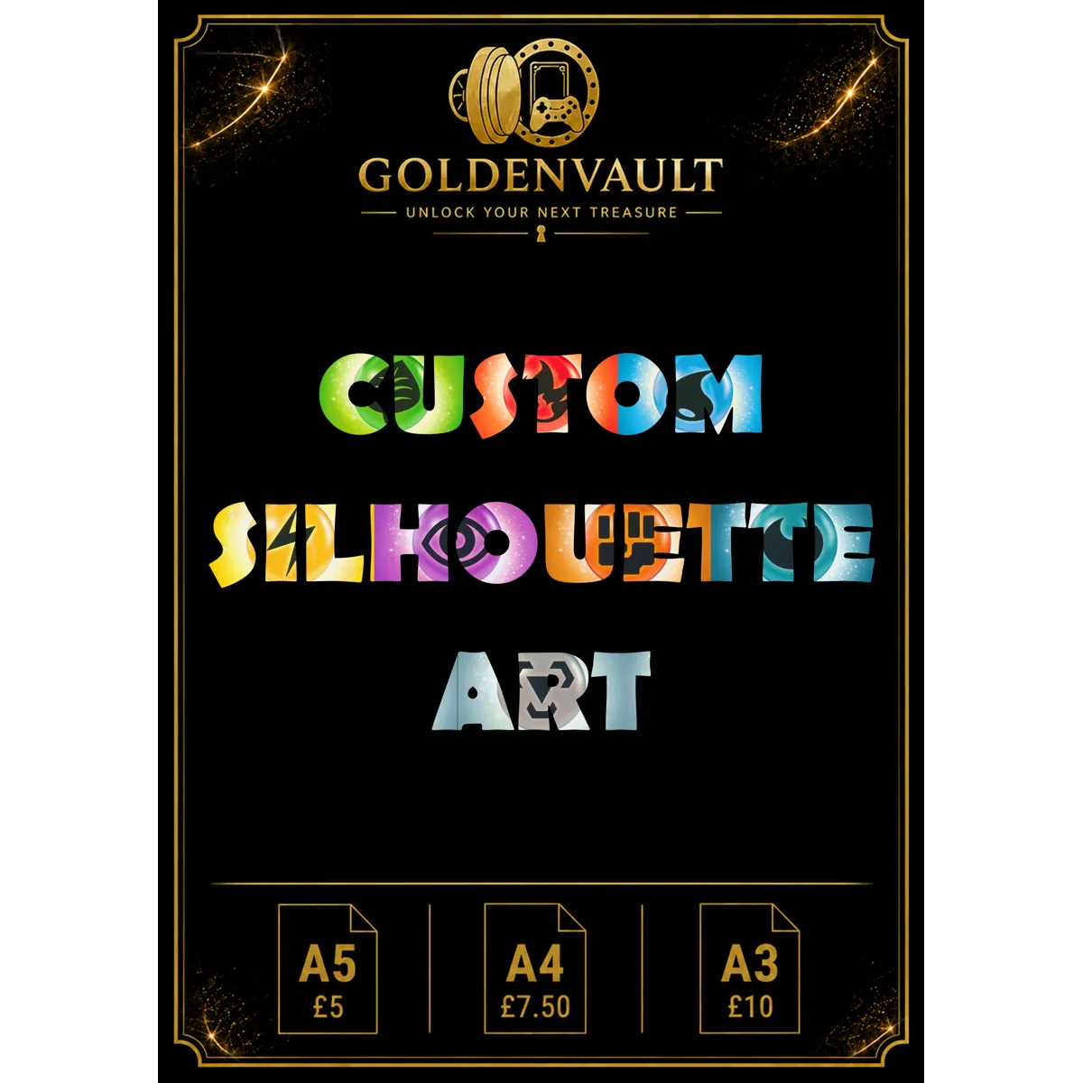 Pokemon TCG Handmade Silhouette Energy Card Art Custom Request