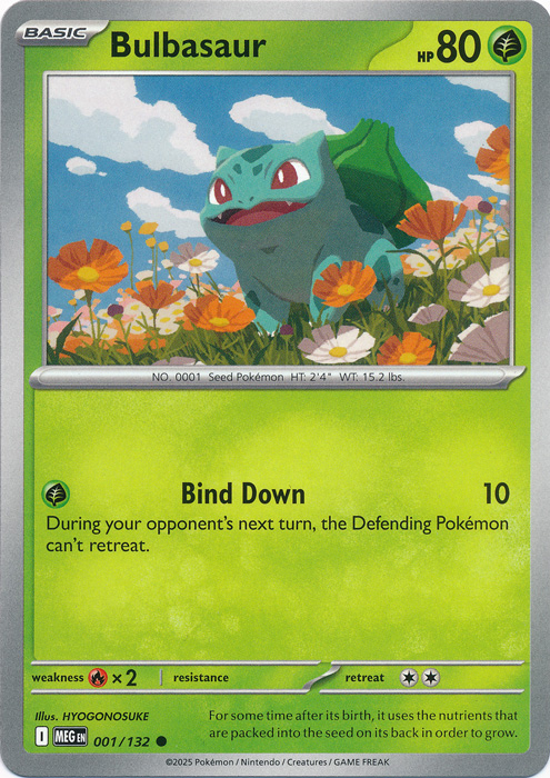 MEG 001/132 Bulbasaur