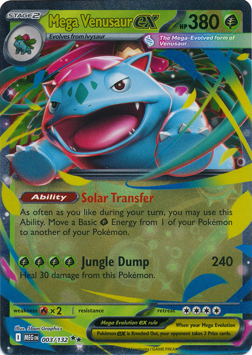 MEG 003/132 Mega Venusaur ex
