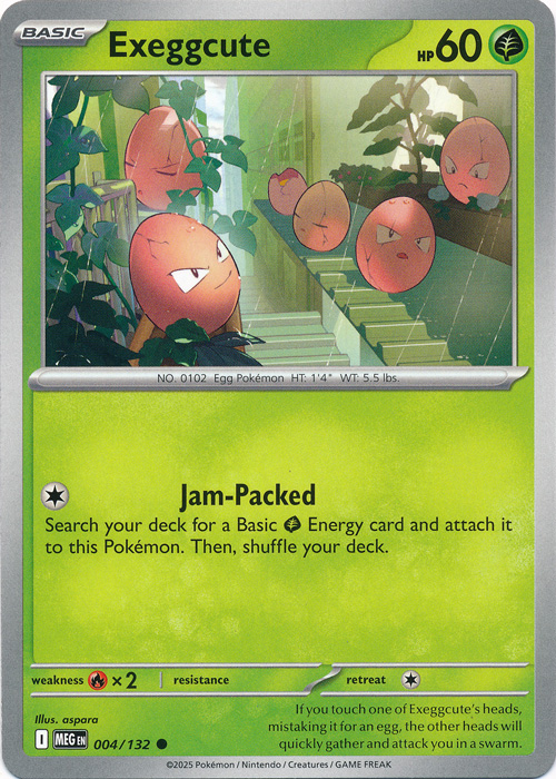 MEG 004/132 Exeggcute