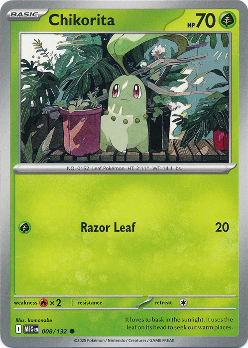 MEG 008/132 Chikorita