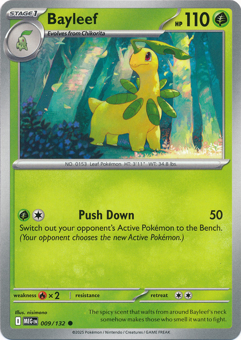 MEG 009/132 Bayleef