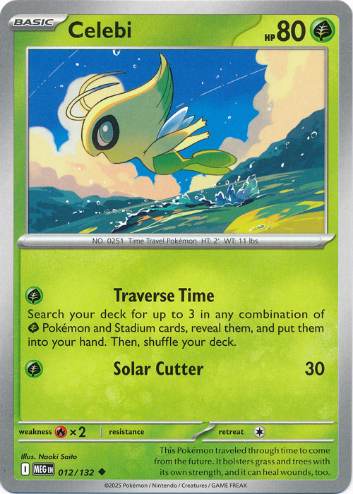 MEG 012/132 Celebi