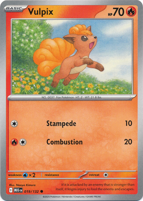 MEG 019/132 Vulpix