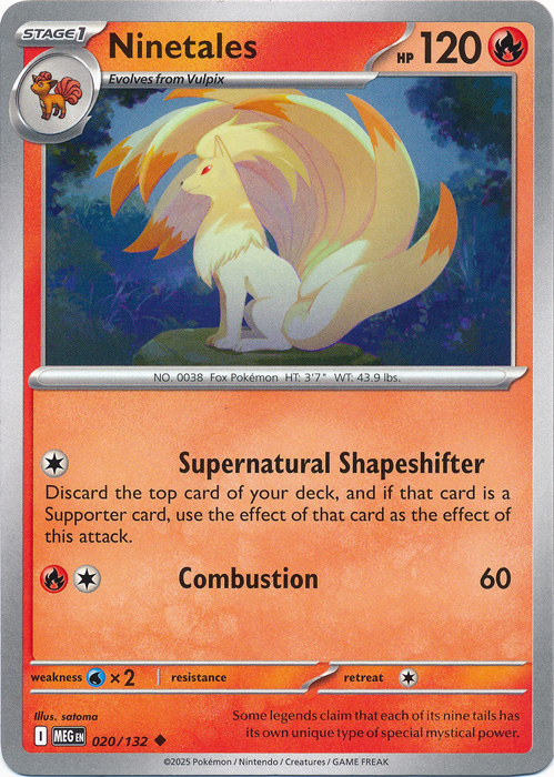 MEG 020/132 Ninetales