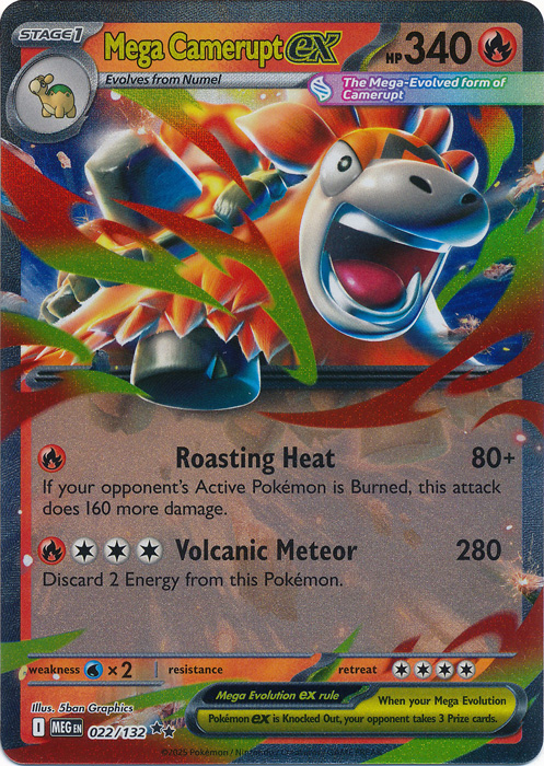 MEG 022/132 Mega Camerupt ex