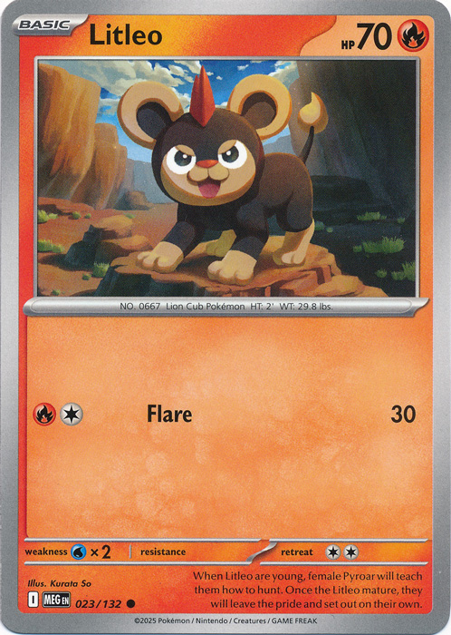 MEG 023/132 Litleo