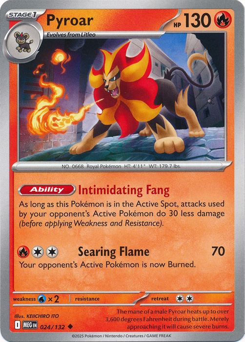 MEG 024/132 Pyroar