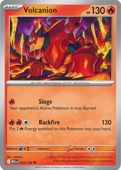 MEG 025/132 Volcanion