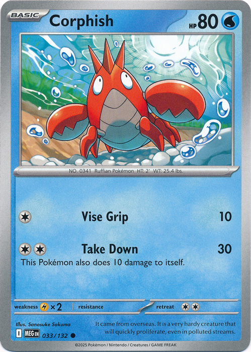 MEG 033/132 Corphish