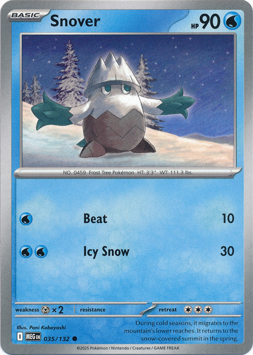 MEG 035/132 Snover