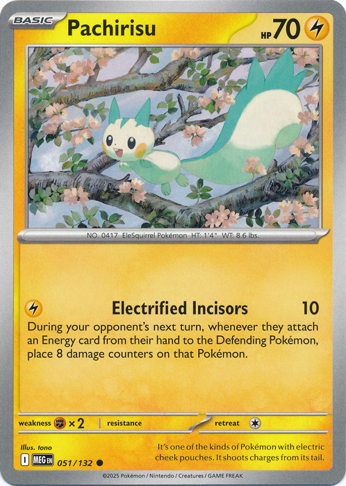 MEG 051/132 Pachirisu