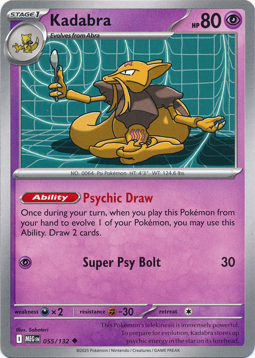 MEG 055/132 Kadabra