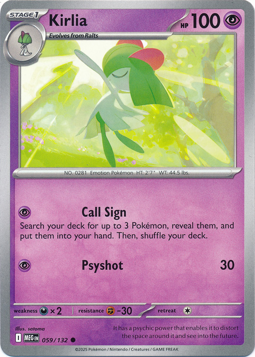 MEG 059/132 Kirlia