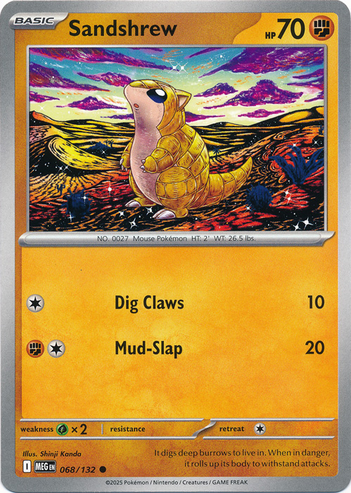 MEG 068/132 Sandshrew