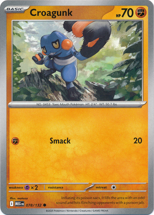 MEG 078/132 Croagunk