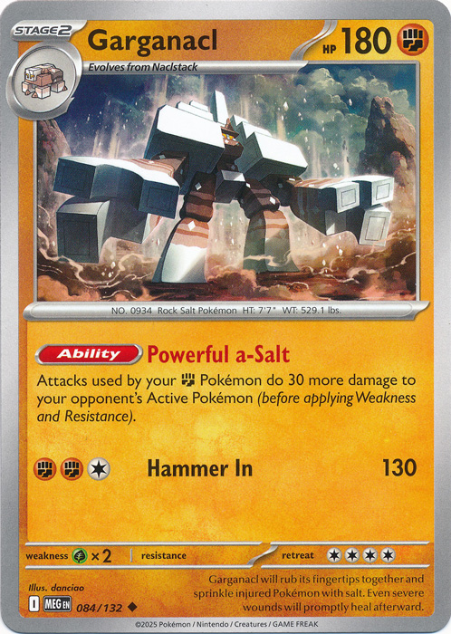 MEG 084/132 Garganacl