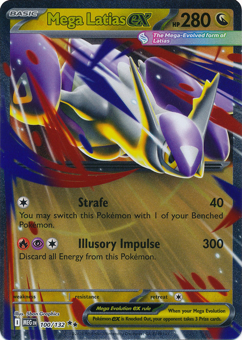 MEG 100/132 Mega Latias ex