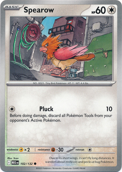 MEG 102/132 Spearow
