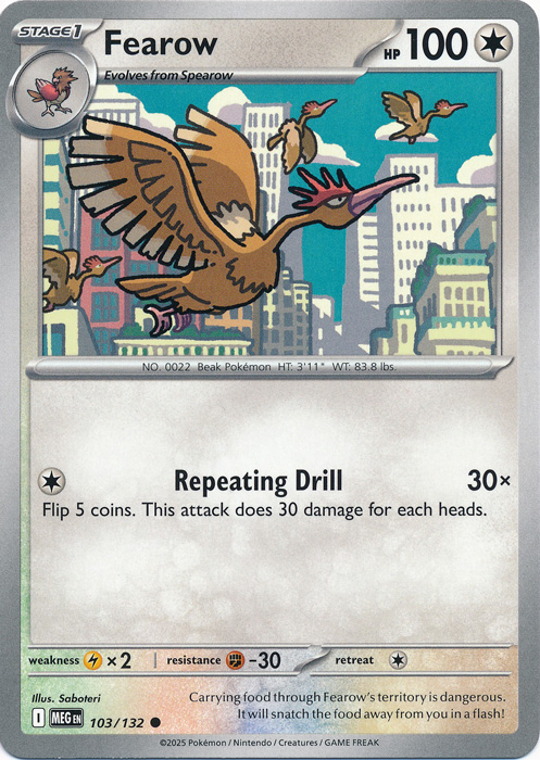 MEG 103/132 Fearow