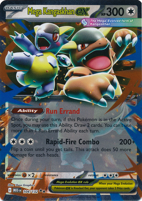 MEG 104/132 Mega Kangaskhan ex