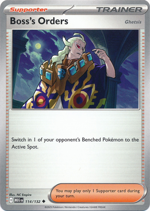 MEG 114/132 Boss's Orders�[Ghetsis]