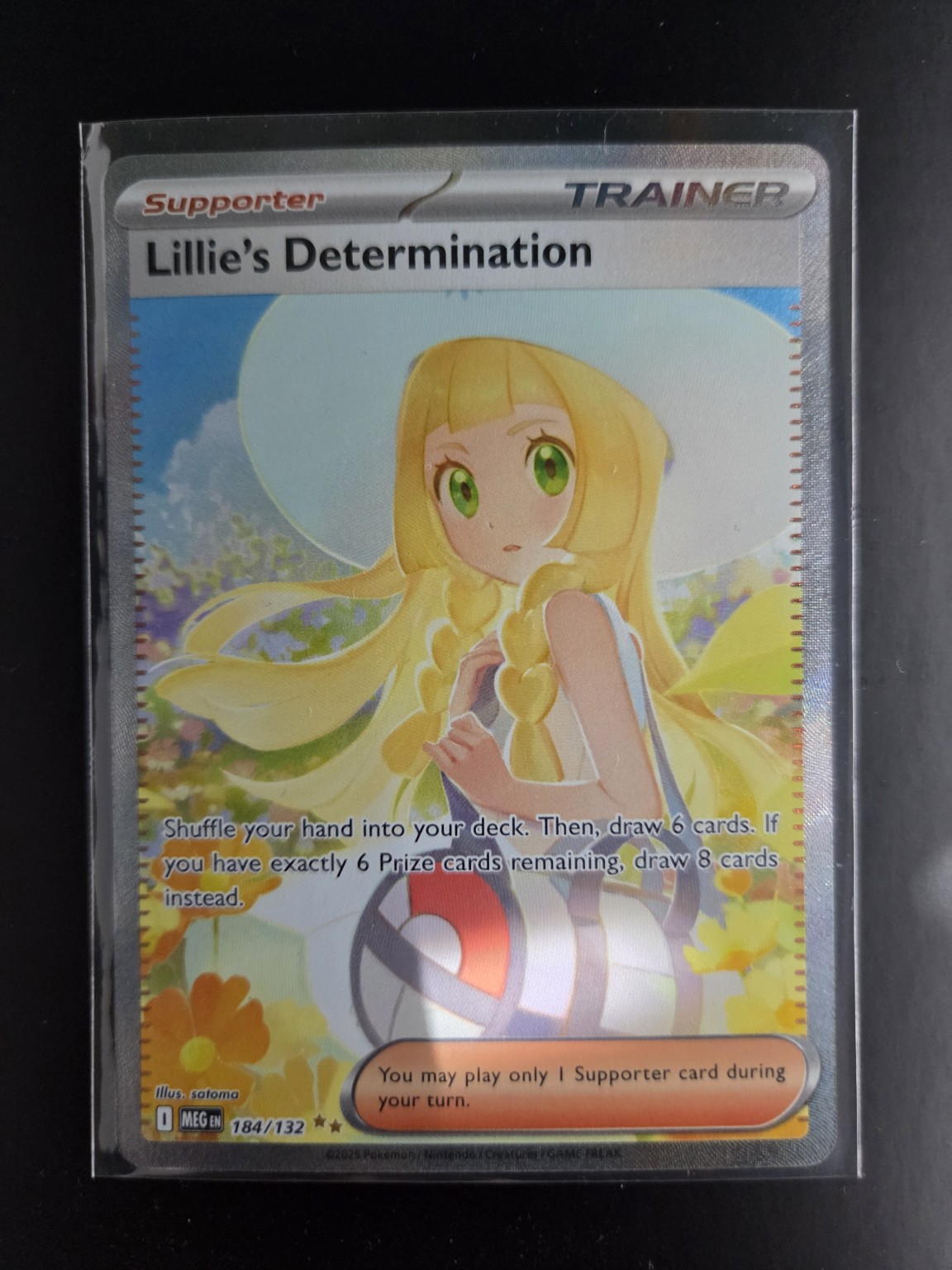 MEG 184/132 Lillie's Determination