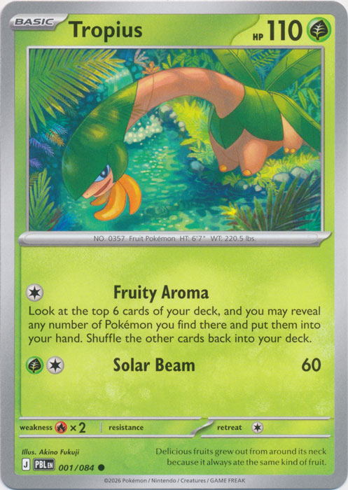 PBL 001/084 Tropius