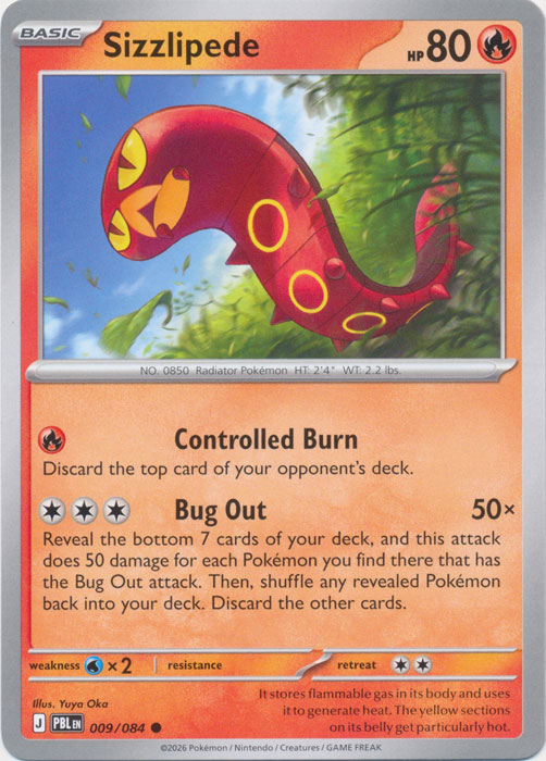 PBL 009/084 Sizzlipede