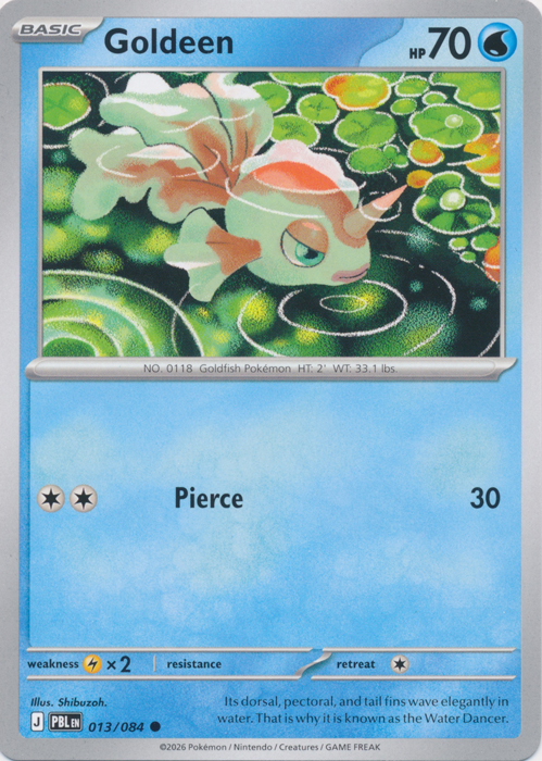 PBL 013/084 Goldeen