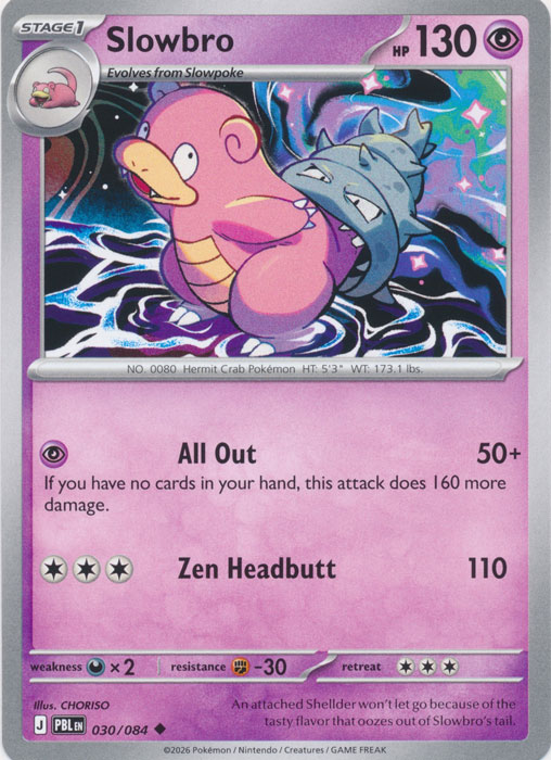 PBL 030/084 Slowbro