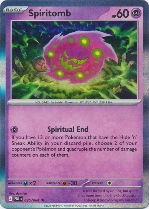 PBL 035/084 Spiritomb