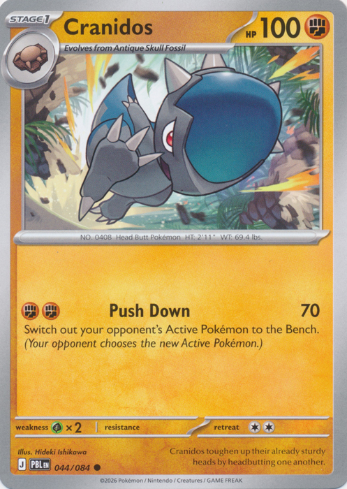 PBL 044/084 Cranidos