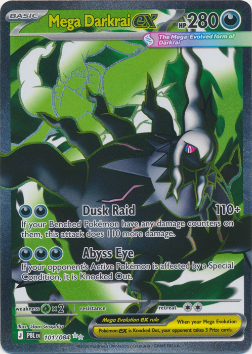 PBL 101/084 Mega Darkrai ex