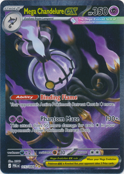 PBL 115/084 Mega Chandelure ex