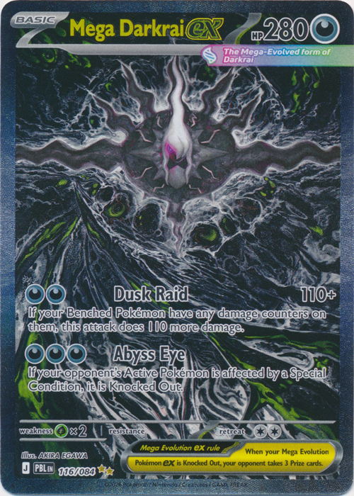PBL 116/084 Mega Darkrai ex