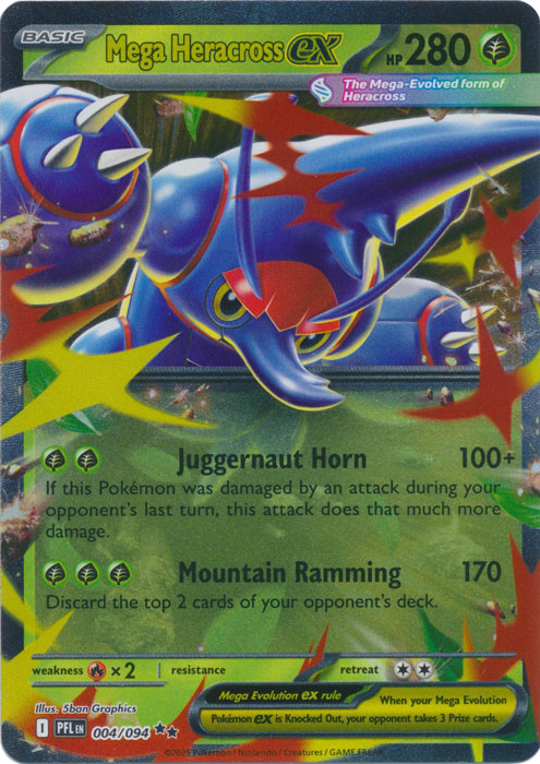 PFL 004/094 Mega Heracross ex