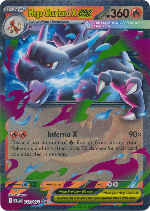 PFL 013/094 Mega Charizard X ex