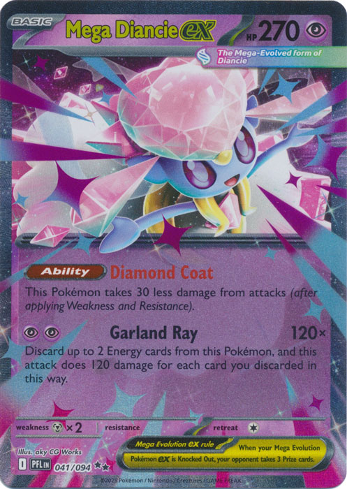 PFL 041/094 Mega Diancie ex