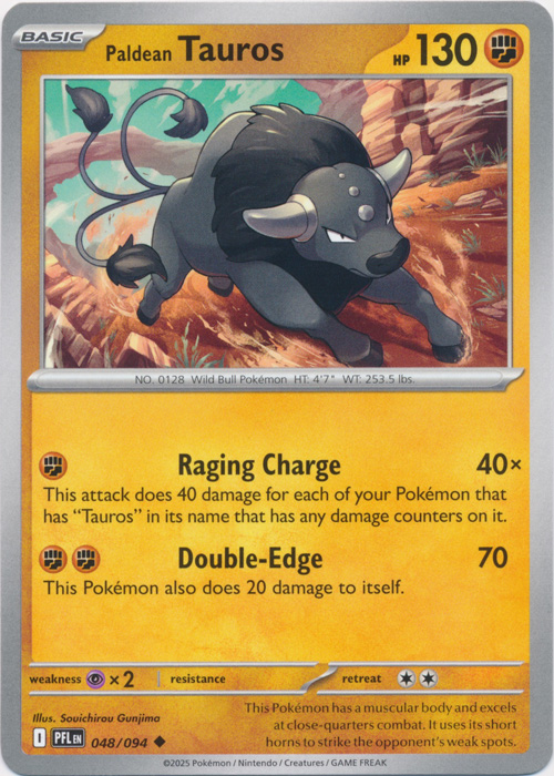 PFL 048/094 Paldean Tauros