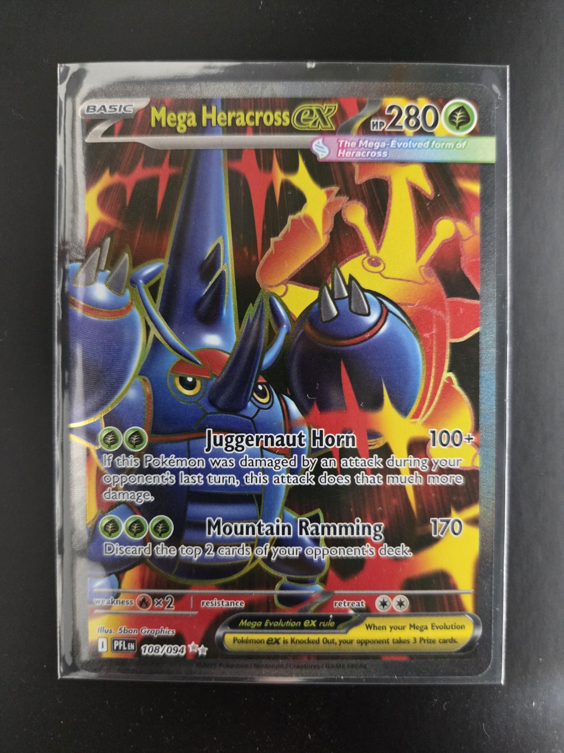 PFL 108/094 Mega Heracross ex
