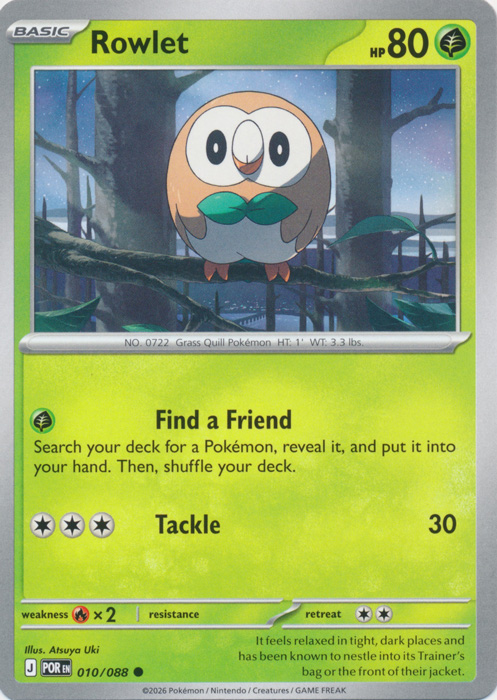 POR 010/088 Rowlet