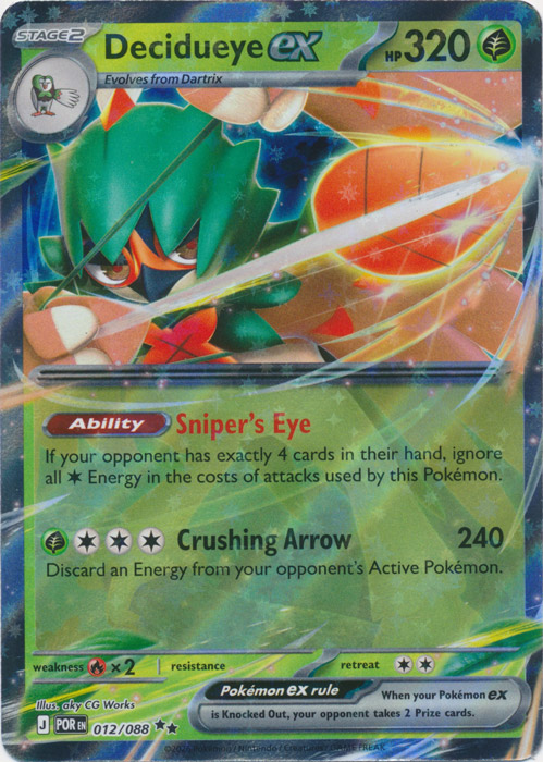 POR 012/088 Decidueye ex
