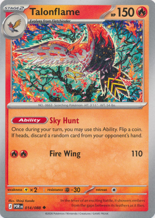 POR 014/088 Talonflame