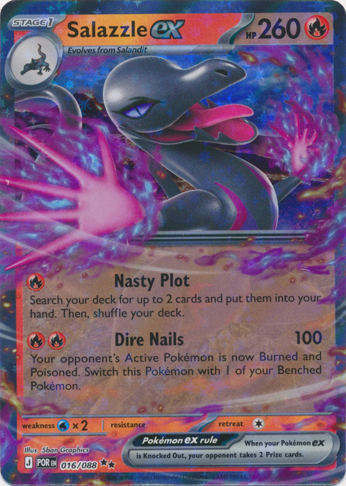 POR 016/088 Salazzle ex